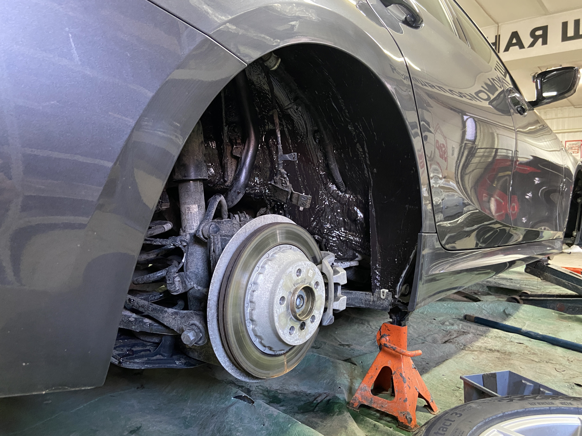 Выбор материала для защиты арок колес