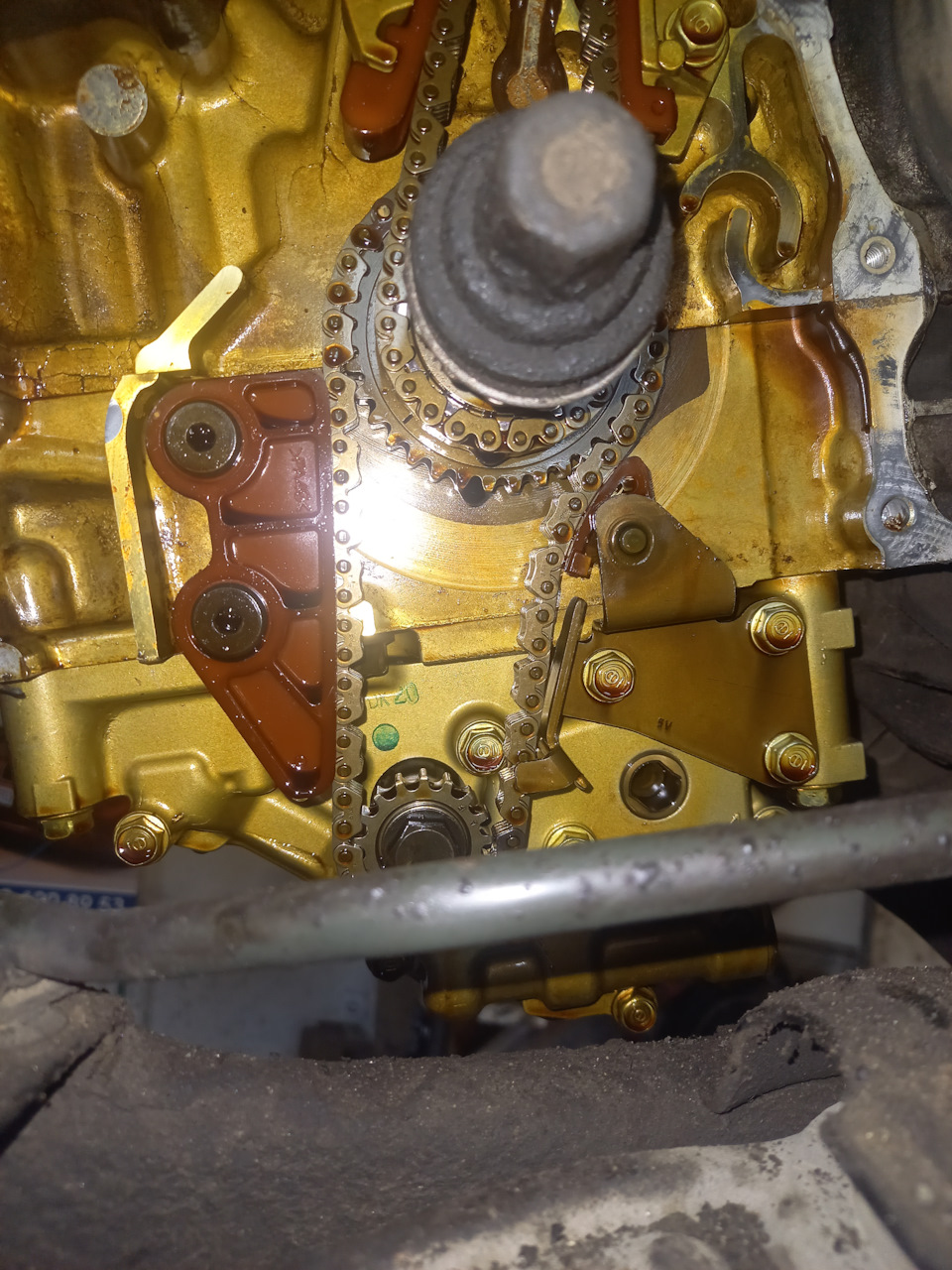 Треск (стрекот) на холостых при нагрузке — Honda Accord (7G), 2,4 л ...