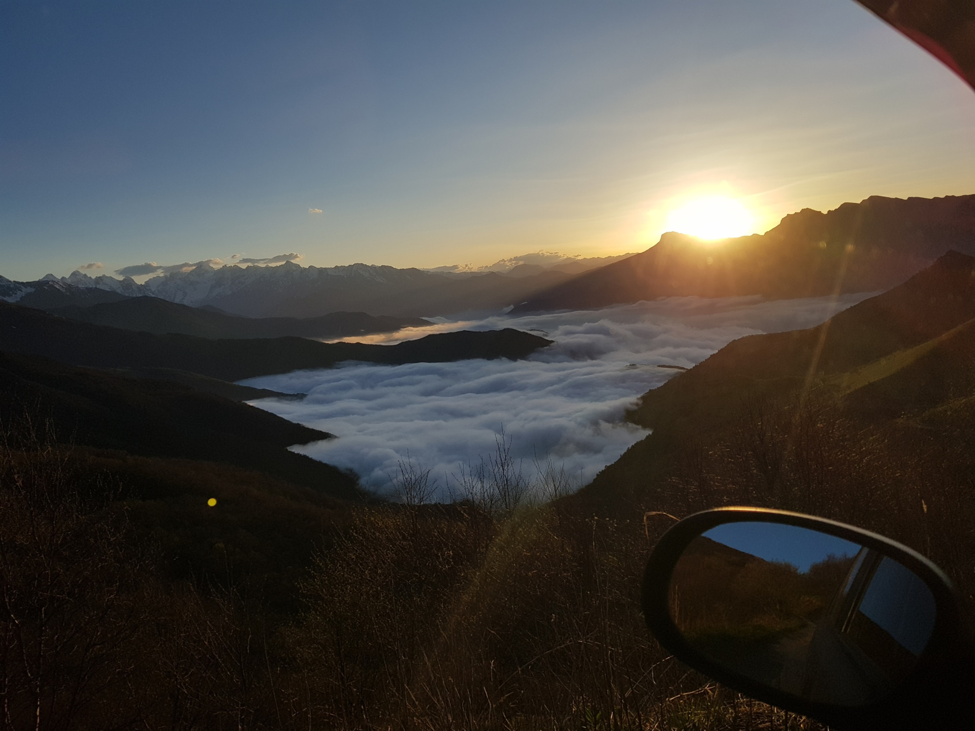 North Ossetia облака