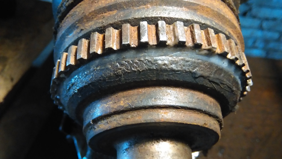 ABS ремонт магнитного кольца на ступице