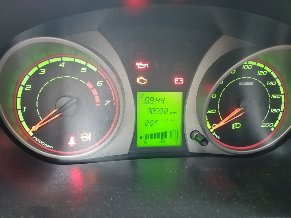 Штатный круиз-контроль и приборная панель от Гранты FL — Lada Kalina ...