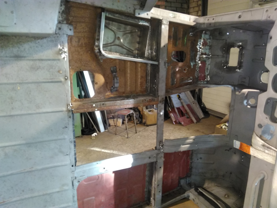 Сварка кузова ГАЗ 69 — ГАЗ 69, 2,3 л, 1965 года | своими руками | DRIVE2