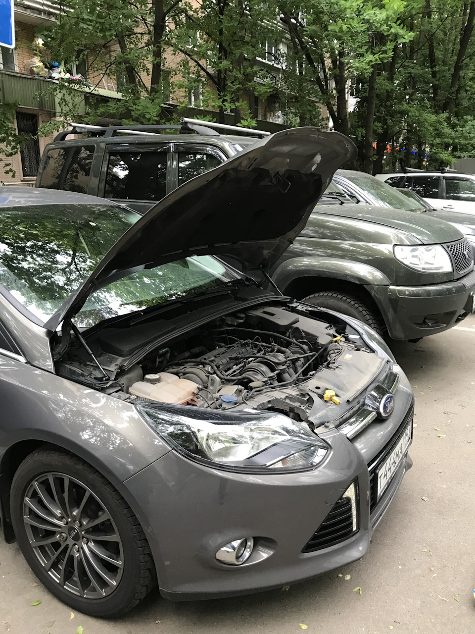 Первый тюнинг)) — Ford Focus III Hatchback, 1,6 л, 2013 года | тюнинг ...