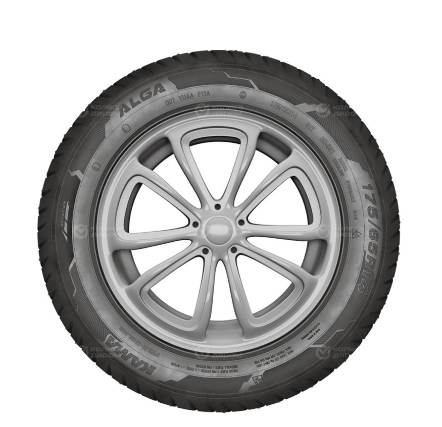 Шина Кама ALGA (НК-531) 175/65 R14 82T — Daewoo Nexia (2G), 1,5 л, 2003 ...