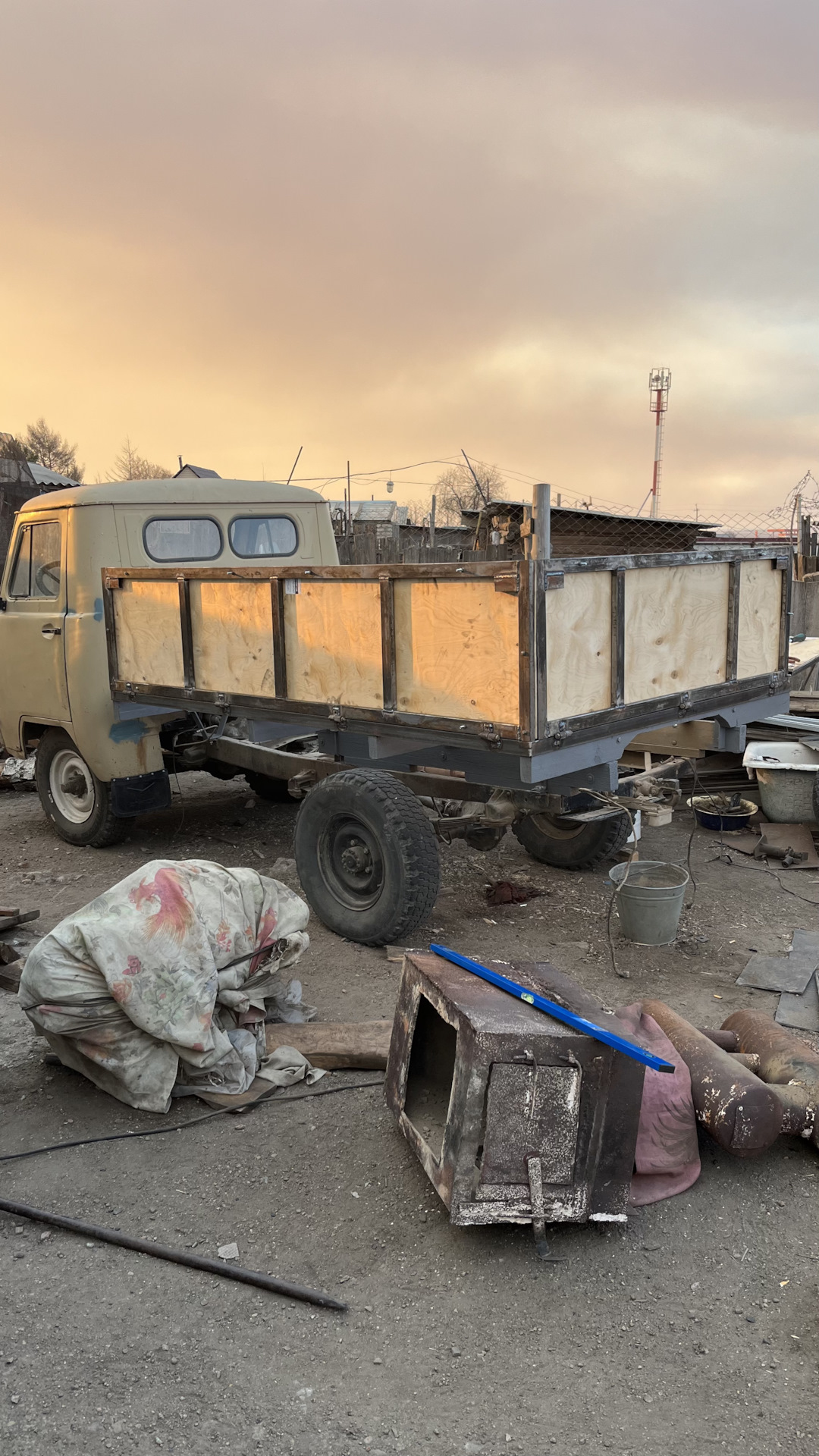 4. Переделка кузова своими руками УАЗ 3303 — УАЗ 3303, 2,4 л, 1997 года ...