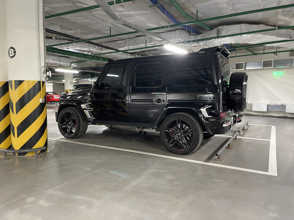 Кованые диски Vossen 11Jx23 ET25 5x130 на Mercedes-Benz G 63 AMG (2018 ...