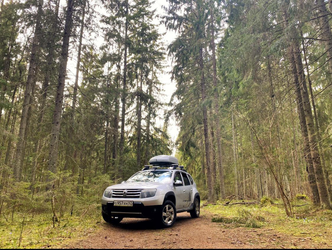 Авто вело разведка на Липовском озере — Renault Duster (1G), 2 л, 2012 года  | покатушки | DRIVE2