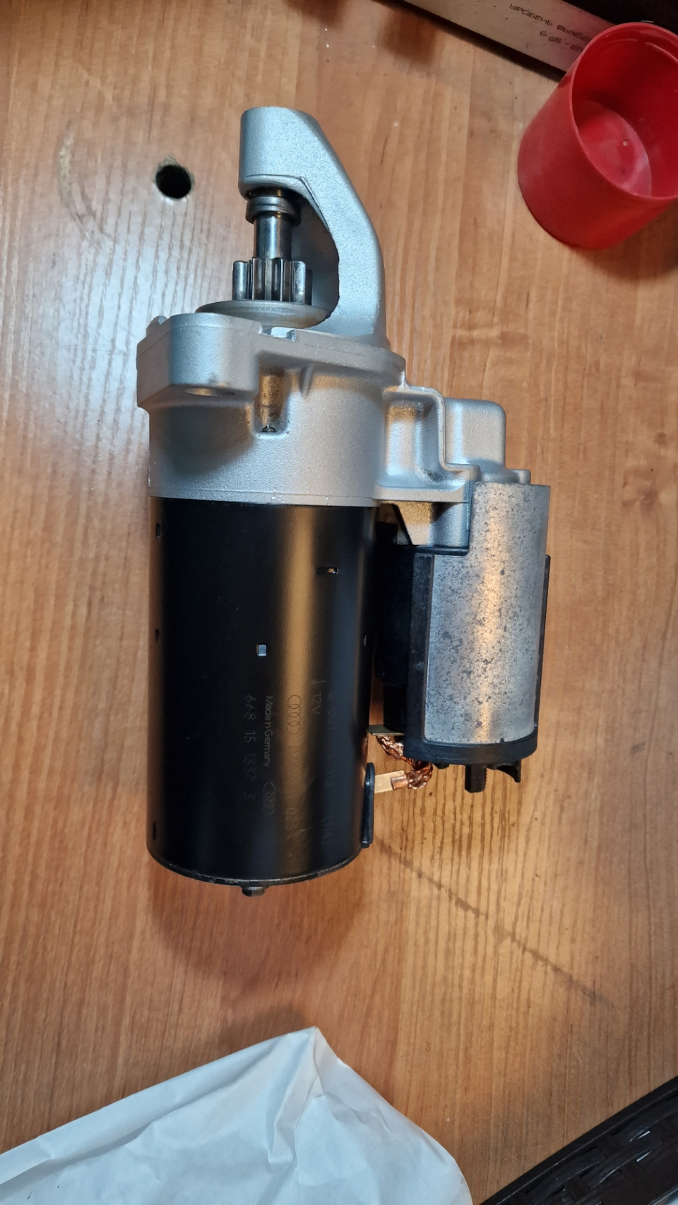 Опрос: Визг стартера после запуска двигателя. — Audi A6 Avant (C4), 2,6 ...