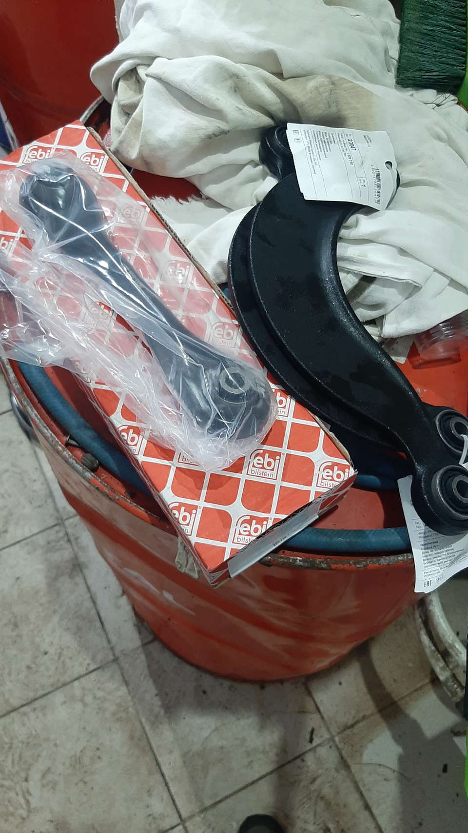 Все запчасти Febi. Рекомендую к установке. Проверено на собственном опыте. — Mazda 3 (1G) BK