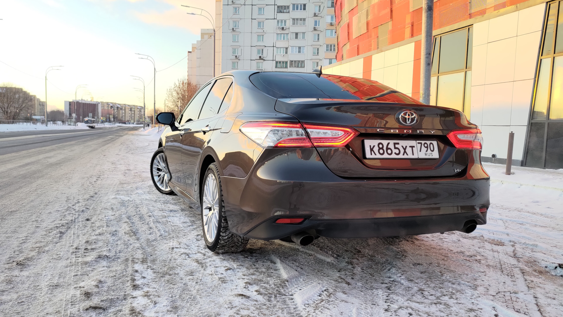 Toyota Camry (XV70) 3.5 бензиновый 2018 | Бархатная тяга на DRIVE2