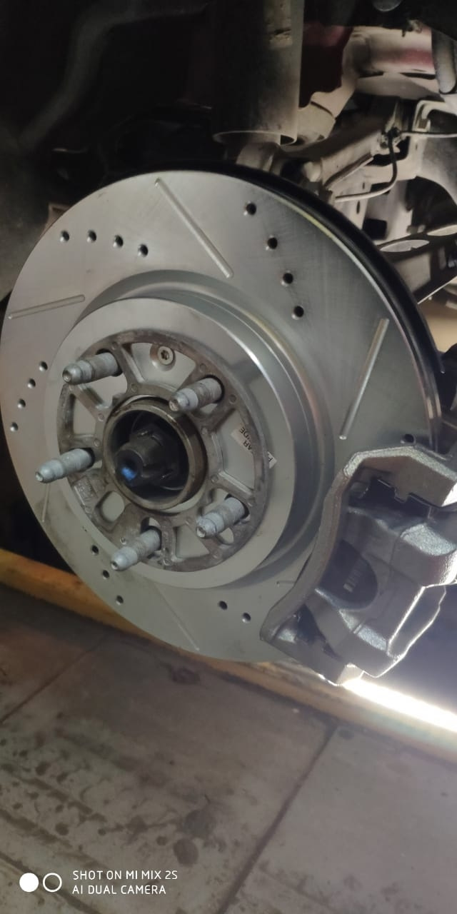 Установка тормозных дисков POWERSTOP на CHEVROLET CAMARO, 2016 г. — EBC ...