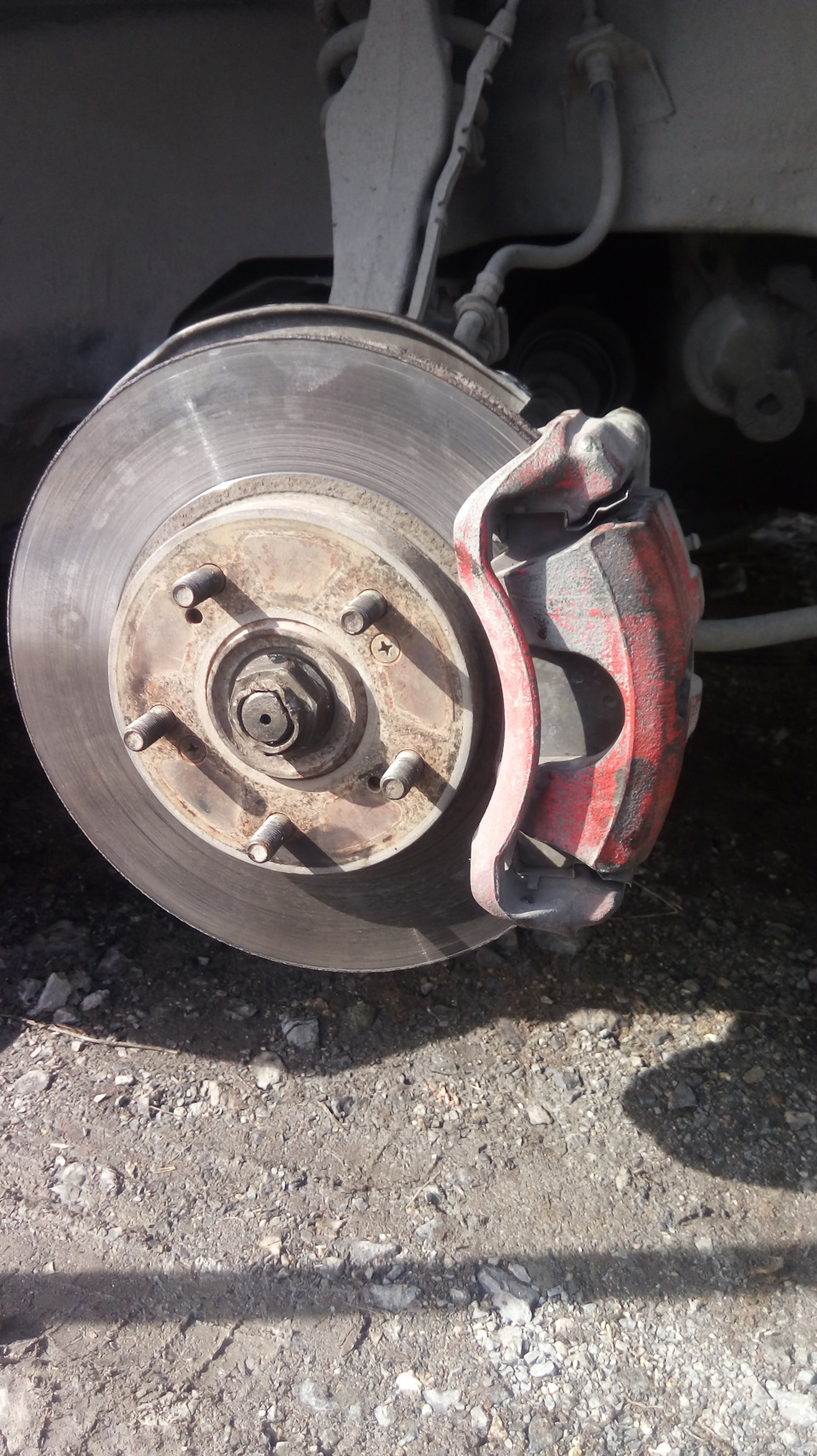 Сильно грелся тормозной диск: причины и устранение — Honda Prelude (BB5 ...