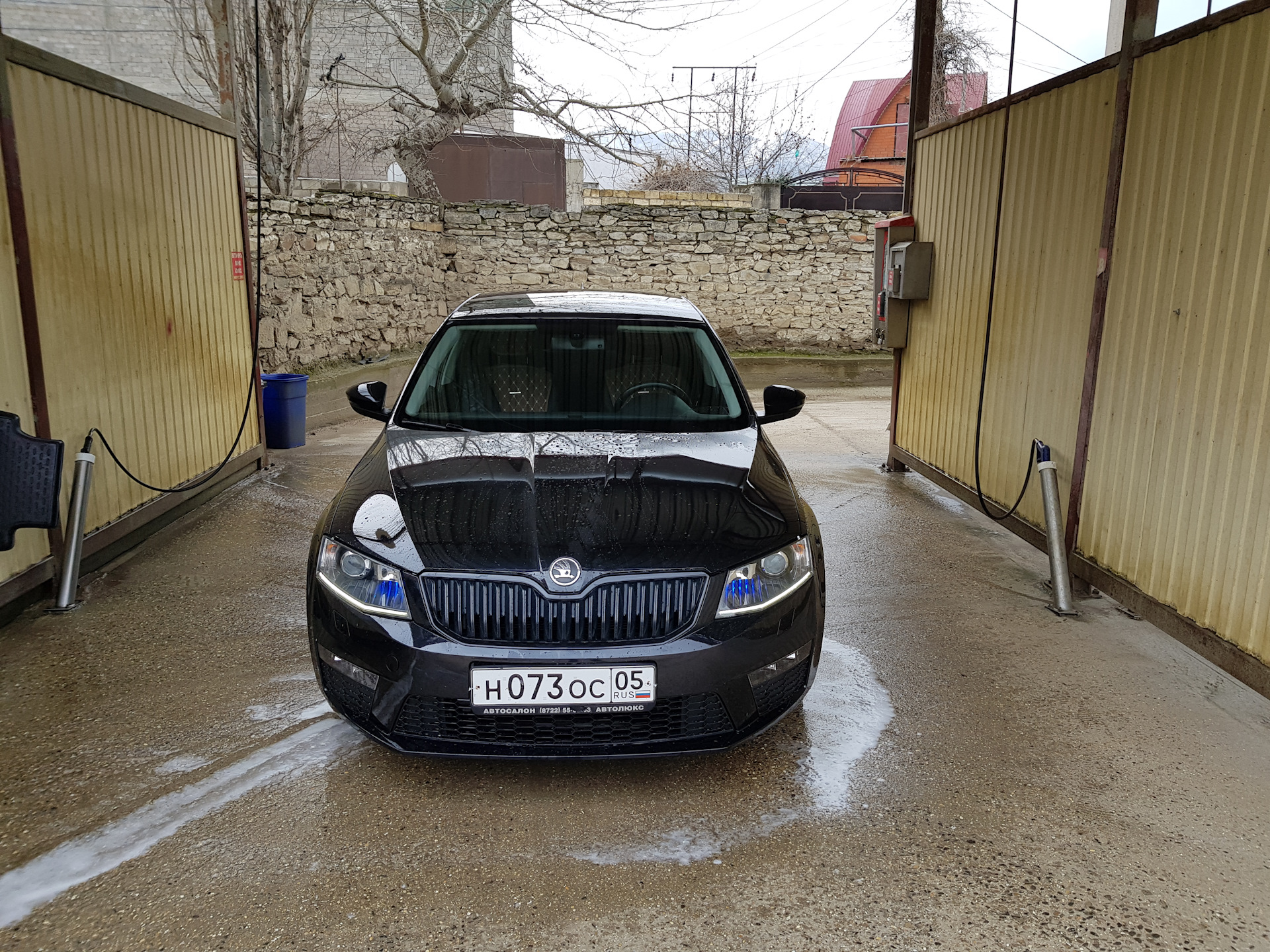 бампер от RS — Skoda Octavia A7 Mk3, 1,4 л, 2014 года | тюнинг | DRIVE2