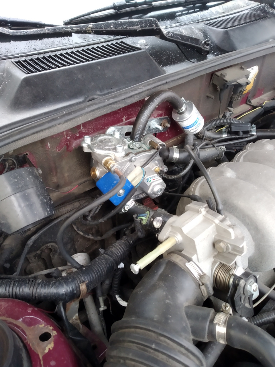 Замена газового редуктора Atiker на Tomasetto (ГБО 4) — Daewoo Lanos, 1 ...