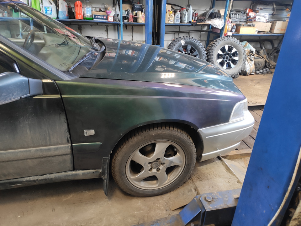 Обновления — Volvo V70 I, 2,5 л, 1997 года | кузовной ремонт | DRIVE2