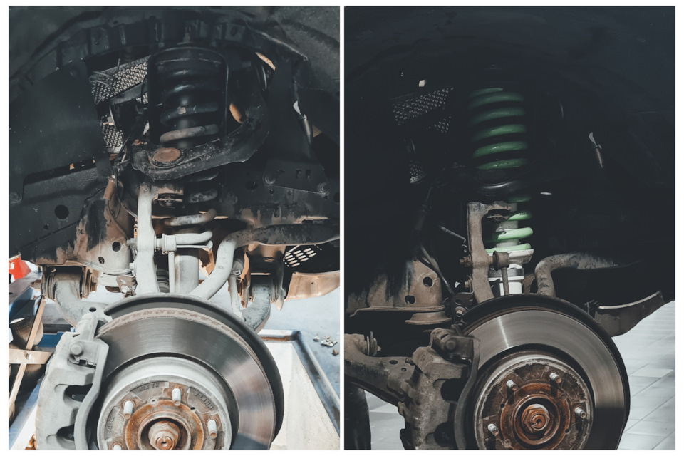 Установленная передняя подвеска — Haval H9 (1G)
