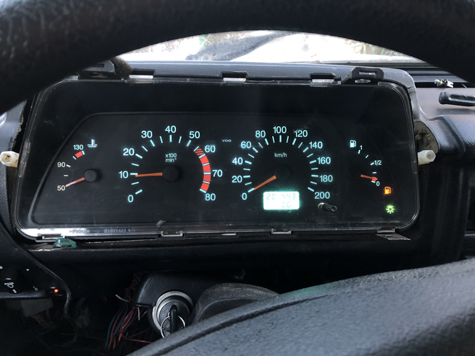 Панель приборов от ваз 2114 в ниву — Lada 4x4 3D, 1,7 л, 2007 года ...