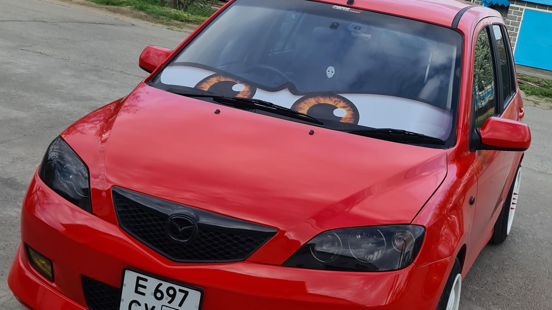 Mazda Demio (2G) 1.3 бензиновый 2002 | Red🔰JDM🔰 на DRIVE2