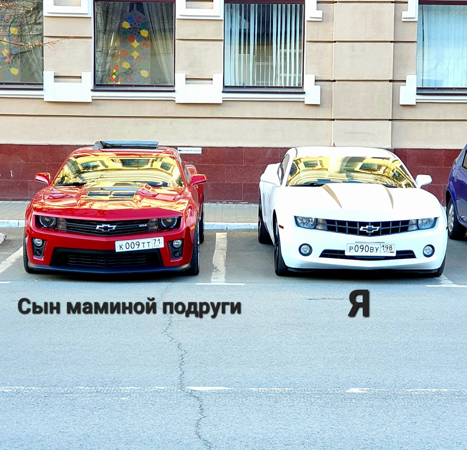 Трое из ларца одинаковых с лица. — Chevrolet Camaro V, 6,2 л, 2013 года |  наблюдение | DRIVE2