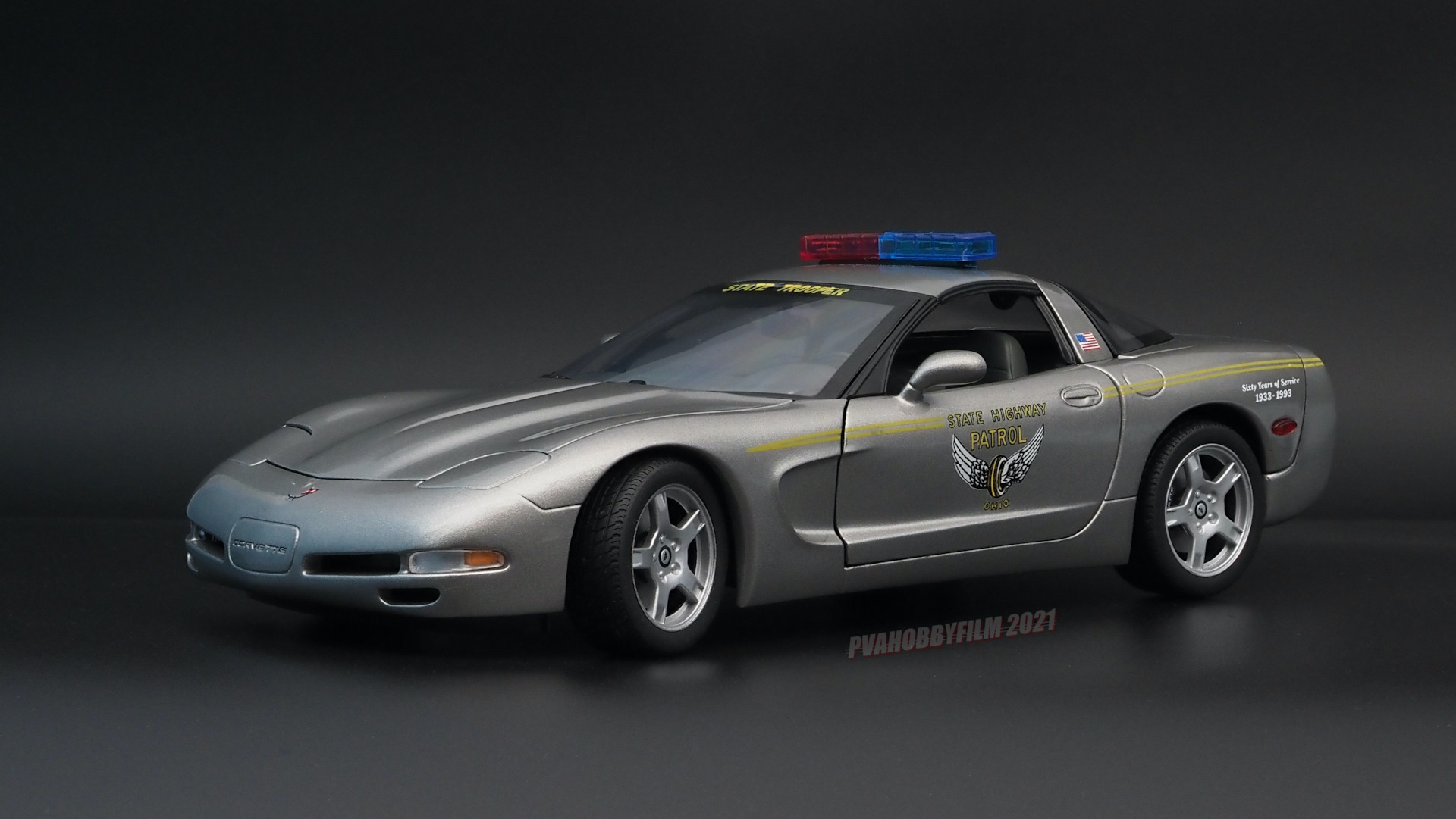 Chevrolet Corvette полиция