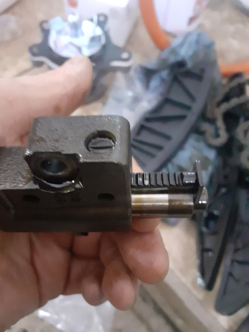 Замена цепи грм на киа рио\солярис — KIA Rio (3G), 1,4 л, 2012 года ...