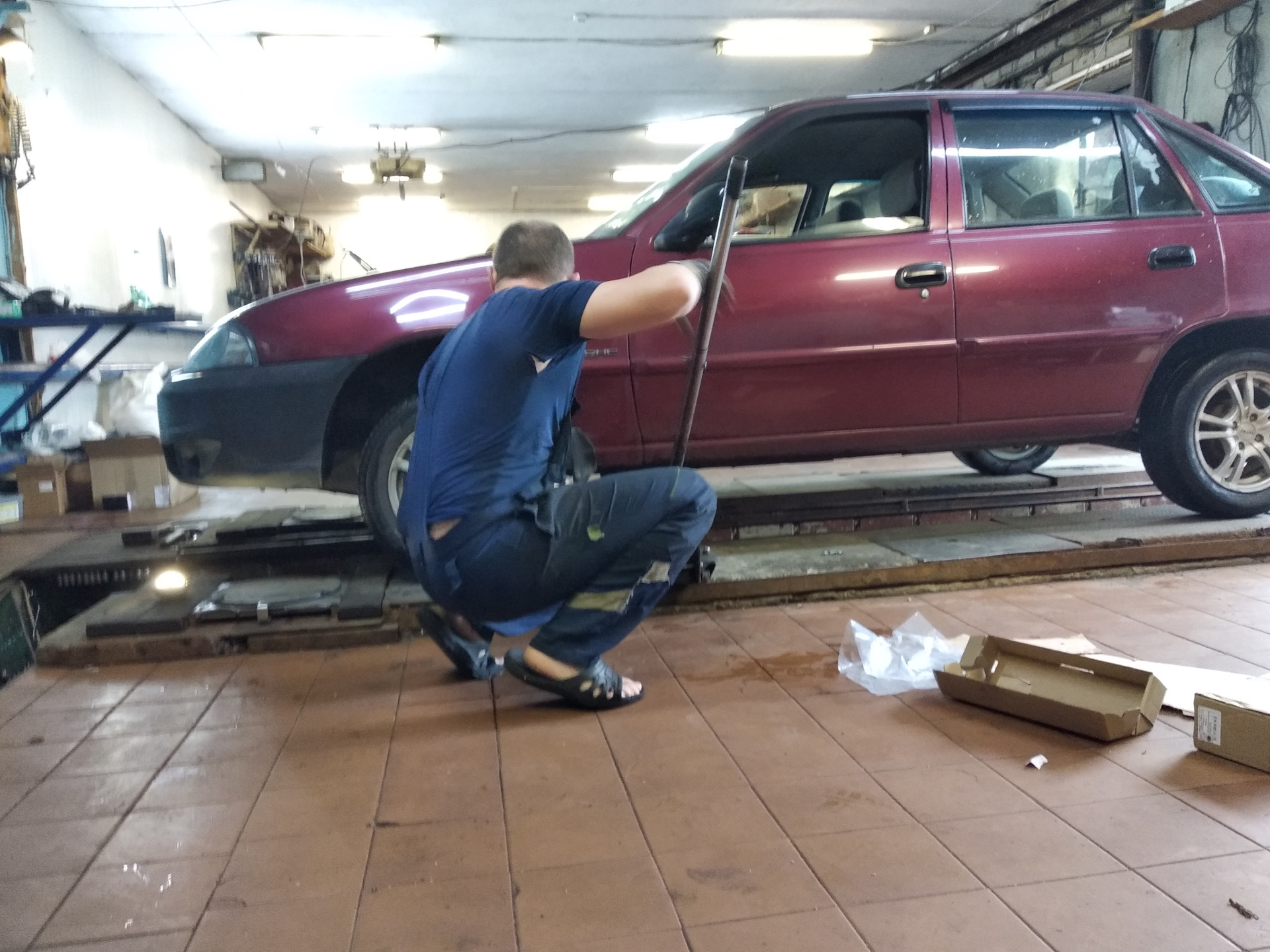 Автосервис Успех 777 — Daewoo Nexia (N150), 1,6 л, 2011 года | визит на ...