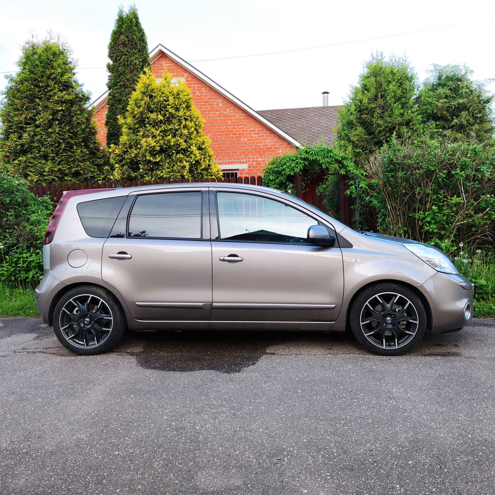 Переобулся на лето - Nissan Note (1G), 1,6 л, 2007 года шины DRIVE2