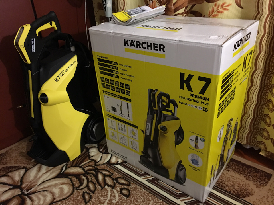 MLX🛡: Karcher K7 Premium Full Control Plus. — Mitsubishi Lancer X, 1,8 ...