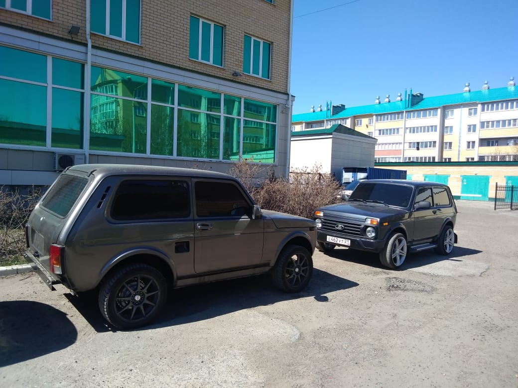 Колеса R-17 😪(маленькие колёса) — Lada 4x4 3D, 1,7 л, 1998 года ...