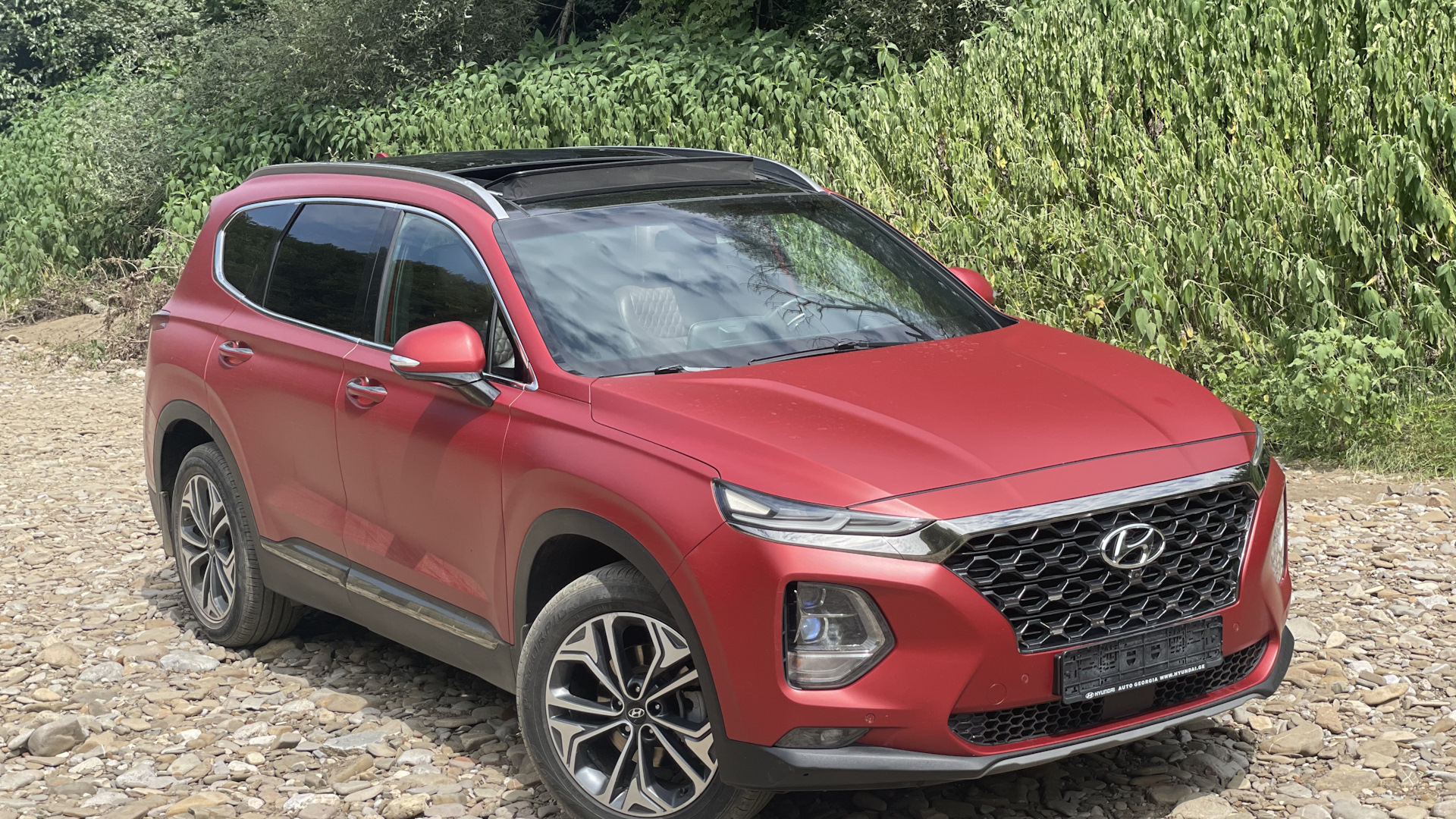 Продажа Hyundai Santa Fe (4G) 2019 (дизель, АКПП) — с историей обслуживания  — DRIVE2.RU