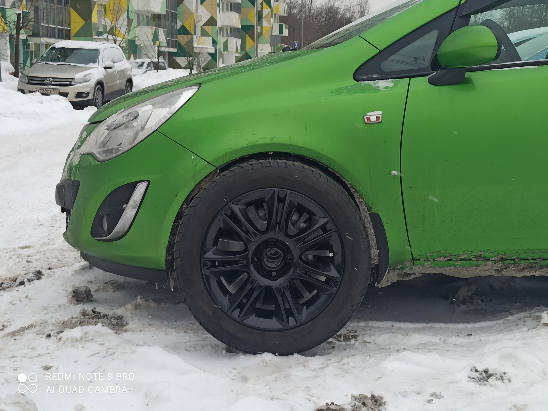 Летние колеса. — Opel Corsa D, 1,4 л, 2011 года | колёсные диски | DRIVE2