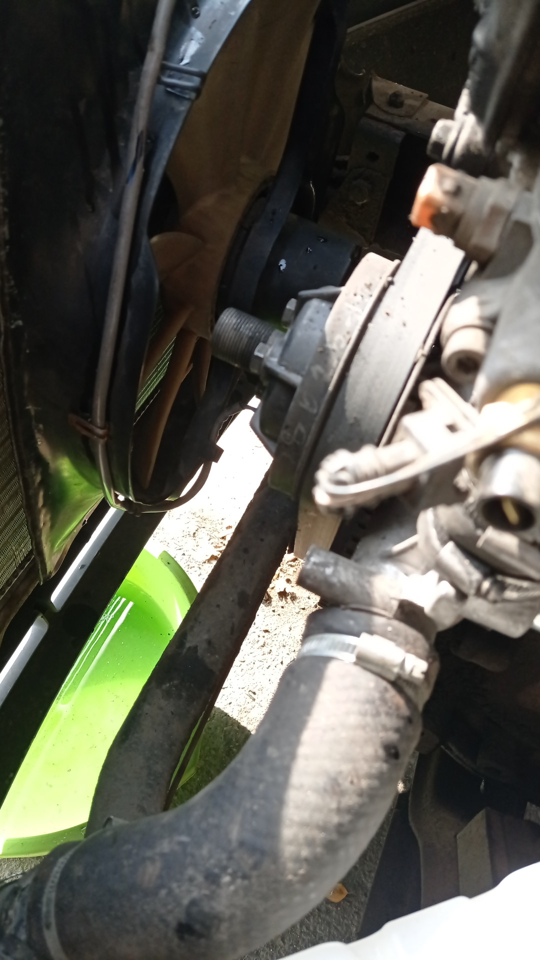 Электровентилятор, вместо мясорубки — ГАЗ Газель, 2,3 л, 2006 года ...