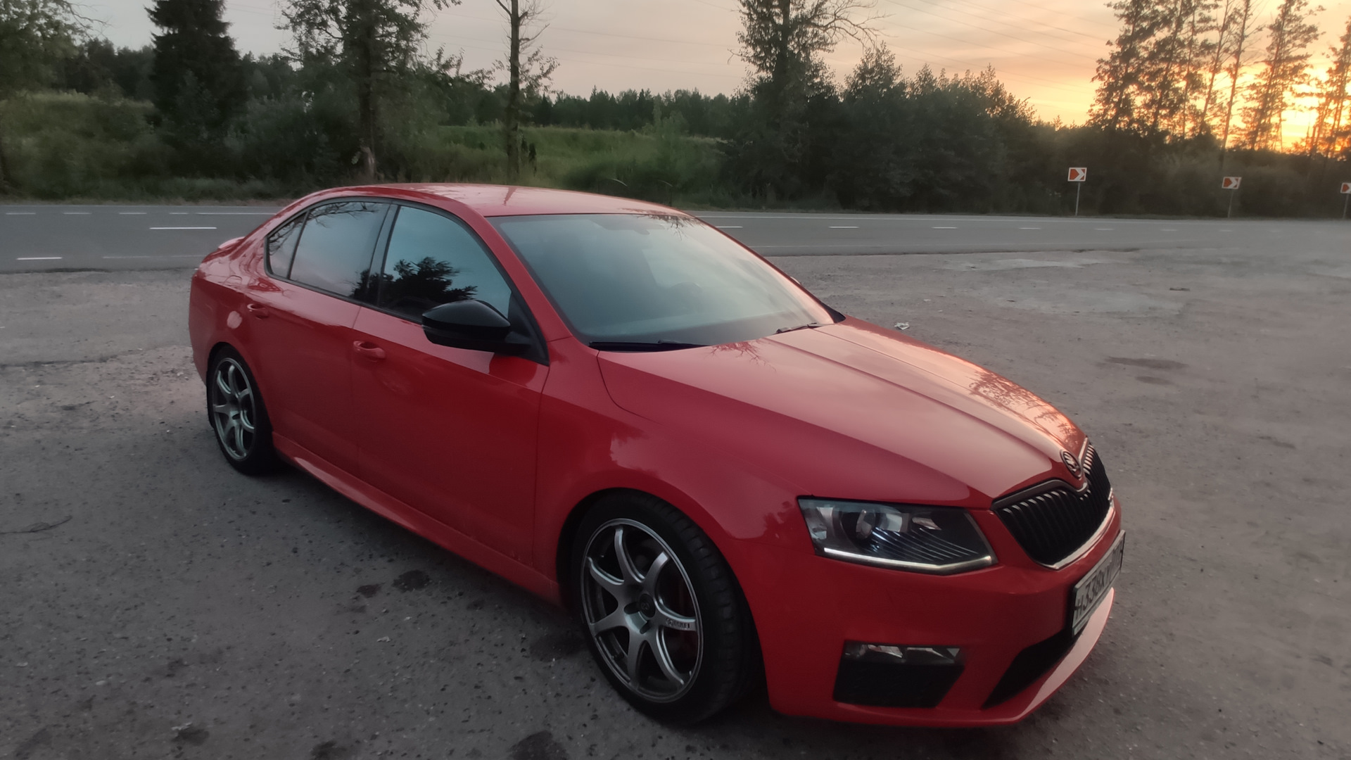 Skoda Octavia RS A7 Mk3 2.0 бензиновый 2014 | Красная Рыська на DRIVE2