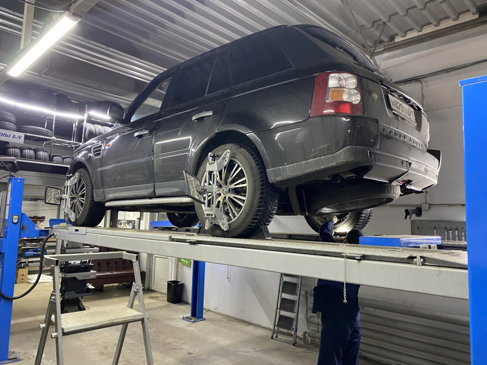 Сход-развал, Шинка, Калибровка подвески — Land Rover Range Rover Sport ...