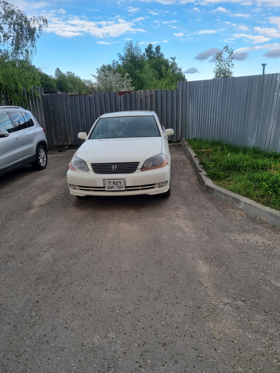 Вопрос : рамка под номер? — Toyota Mark II (110), 2 л, 2001 года |  аксессуары | DRIVE2