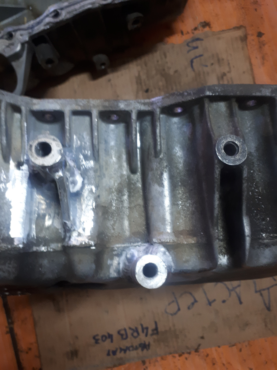 Замена двигателя F4R820 (бензин) Renault Trafik на двигатель от Дастера ...