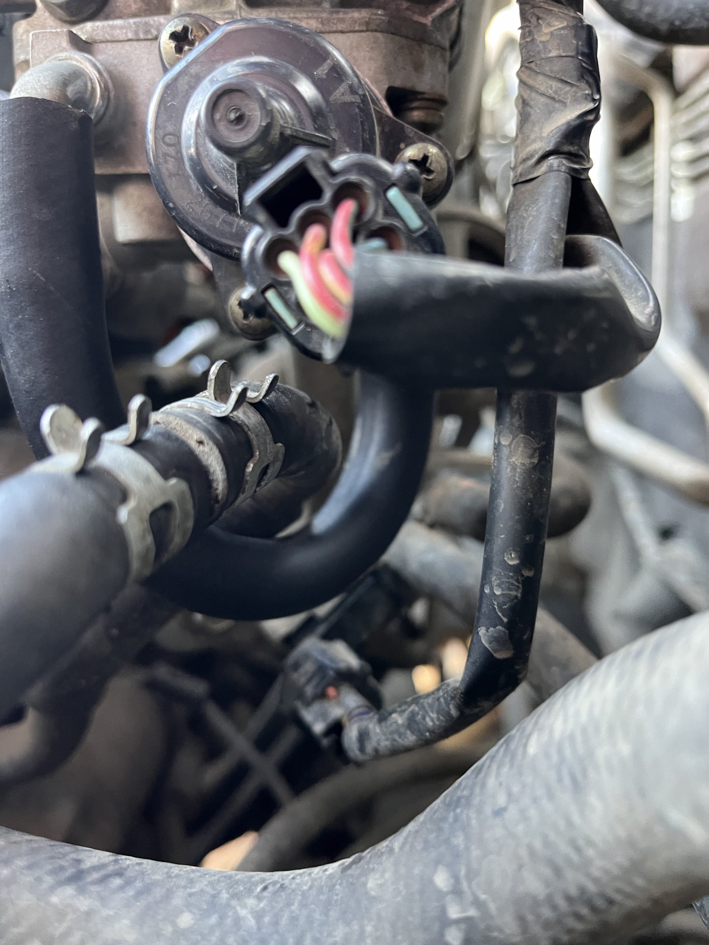 Отключение обогрева дроссельной заслонки🔥 — Mitsubishi Lancer IX, 1,6 л ...