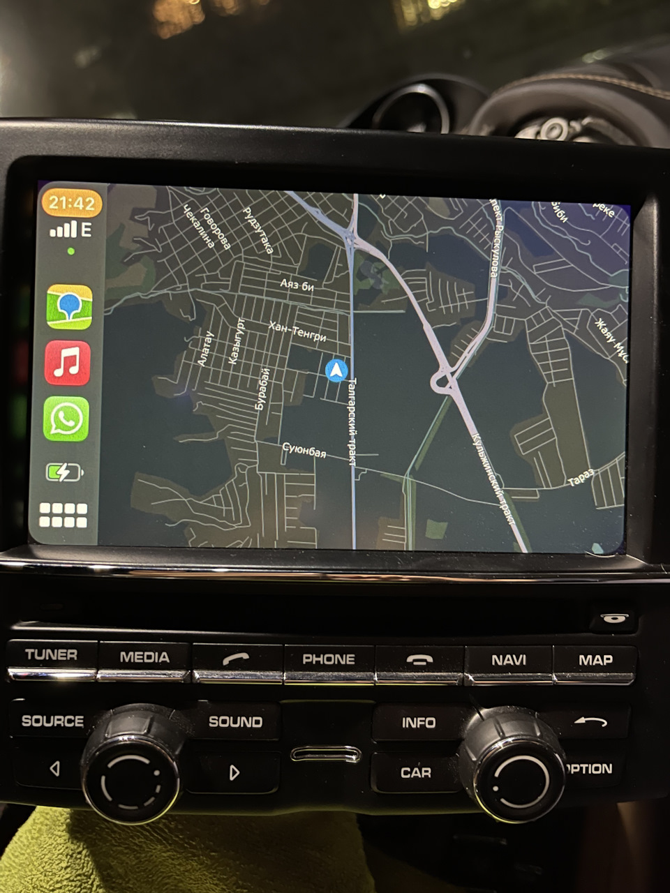 Установка Apple CarPlay в штатный PCM — Porsche Cayenne (2G) 958, 4,8 л,  2013 года | автозвук | DRIVE2