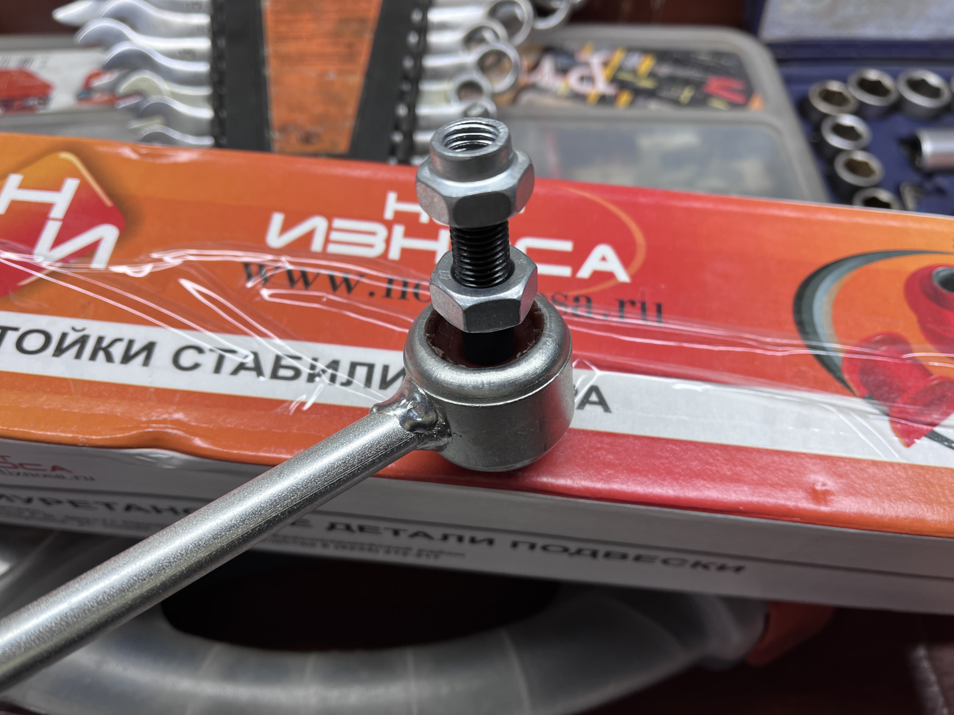 Стойки стабилизатора полиуретановые НетИзноса NL064 — Dodge Caliber, 2 ...