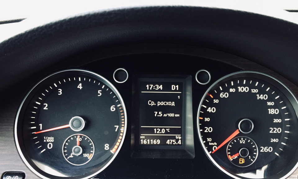 Замена произведена на пробеге 161169км — Volkswagen Passat B7