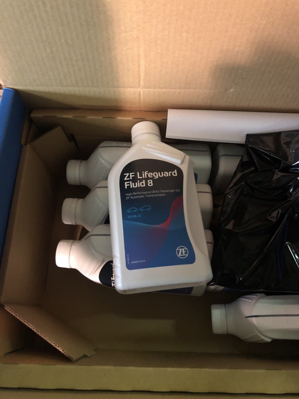 был куплен комплект от ZF. сорри что не сохранил номер. выкинул коробку. — Audi Allroad (C6)