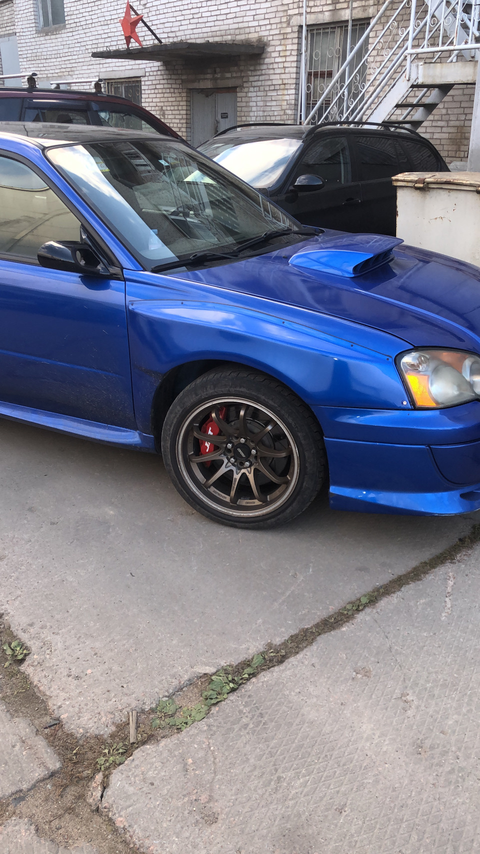 12.5.1 — Subaru Impreza WRX STI (GD), 2 л, 2002 года | нарушение ПДД |  DRIVE2