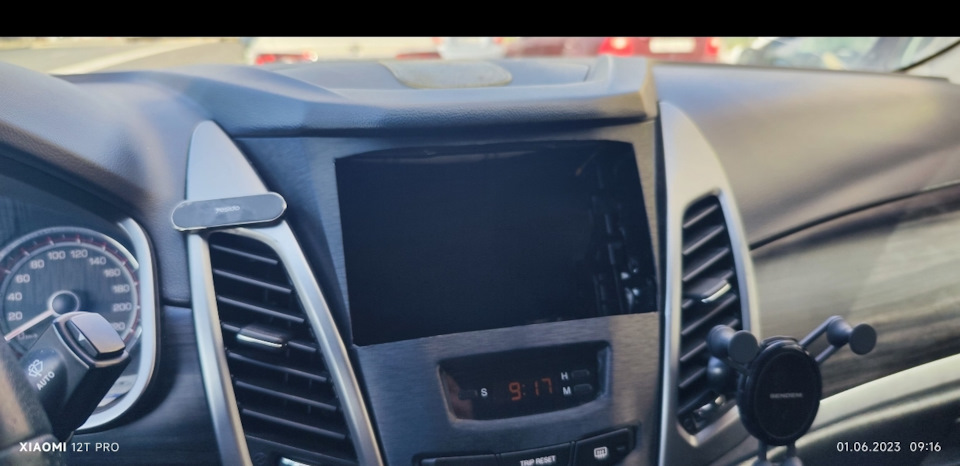 Есть магнитола 7"-нет магнитолы…есть магнитола 10" — SsangYong Actyon ...