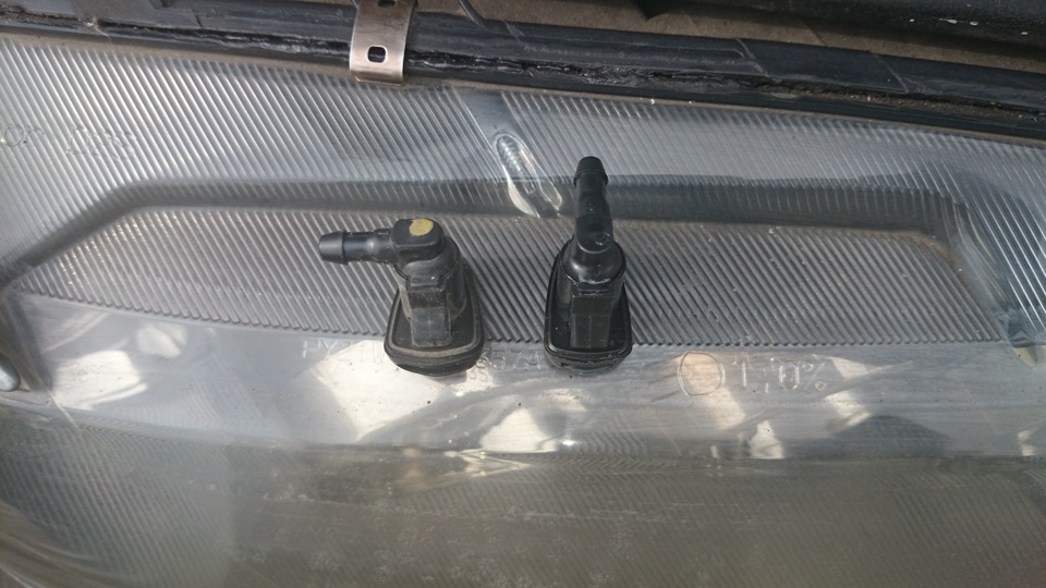 Веерные форсунки Тойота. Не так уж и красиво без доделки. — Mazda 6 (1G ...