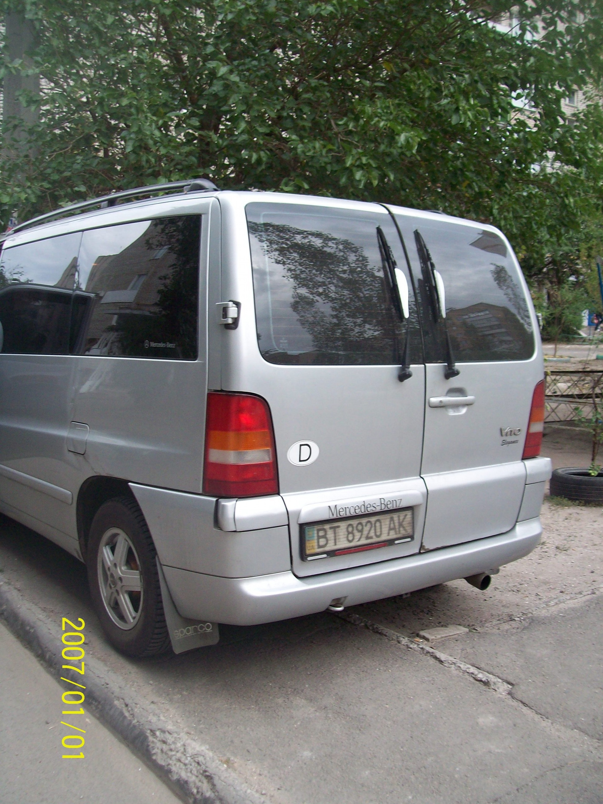 Пару фоток в Николаеве! — Mercedes-Benz Vito (1G), 2,2 л, 1999 года |  путешествие | DRIVE2