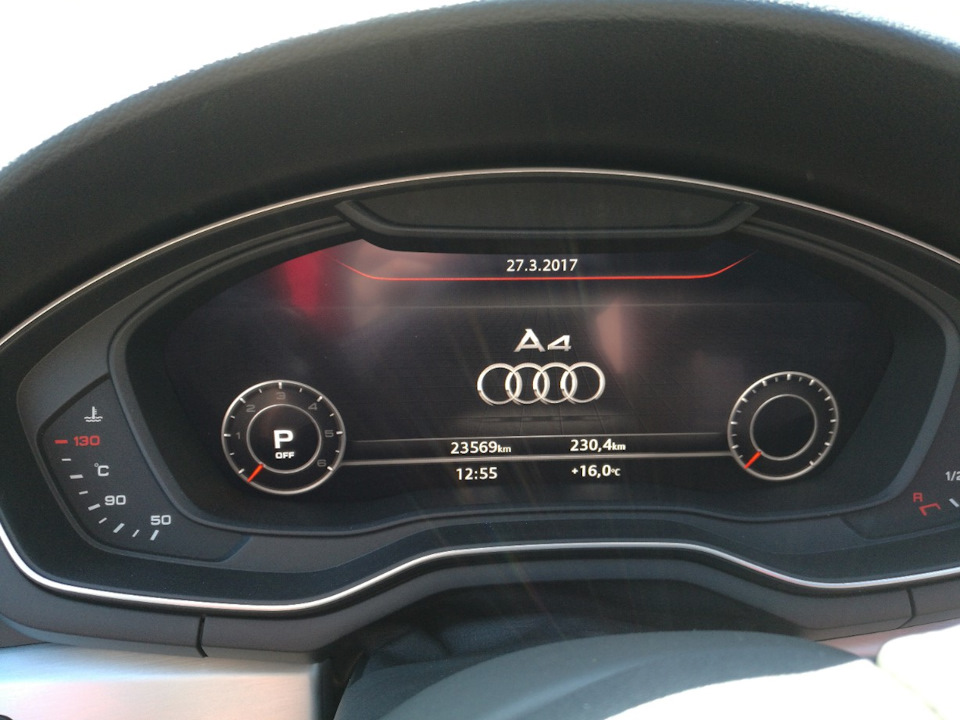 Фото в бортжурнале Audi A4 (B9)