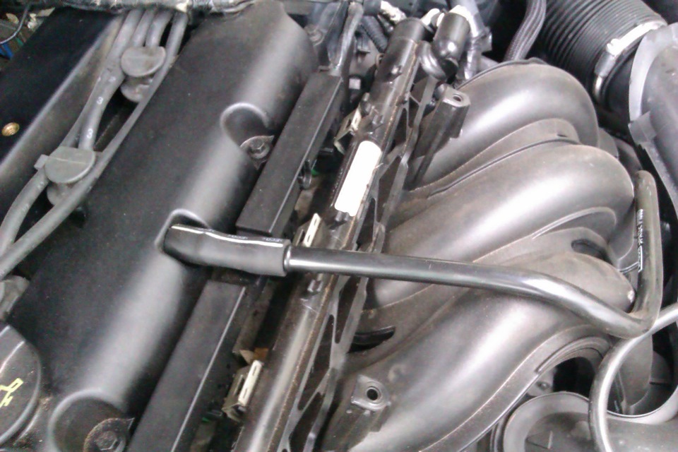 Промывка системы вентиляции картера и новые воздухан и губка — Ford ...