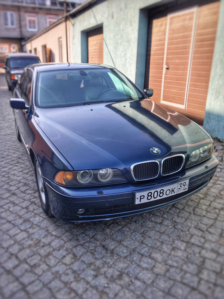 Черные ноздри — BMW 5 series (E39), 3 л, 2002 года | своими руками | DRIVE2