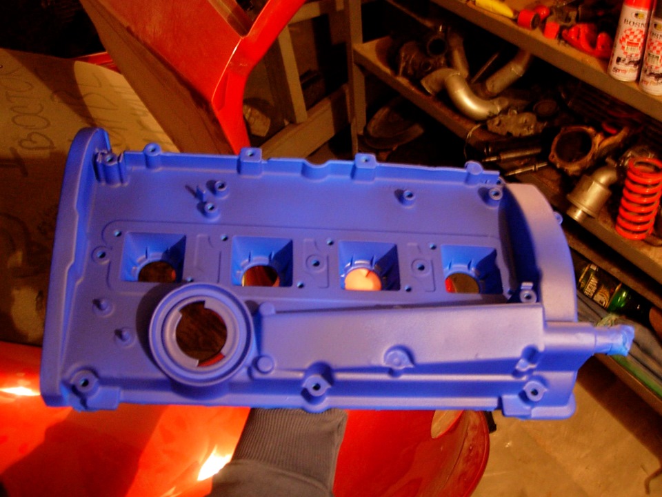 Покраска железа V_3 Клапанная крышка — SEAT Cordoba (Mk II), 2,1 л ...