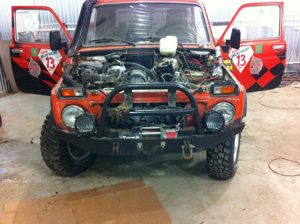 Подготовка нашей нивы к паджеро фестивалю. — DRIVE2